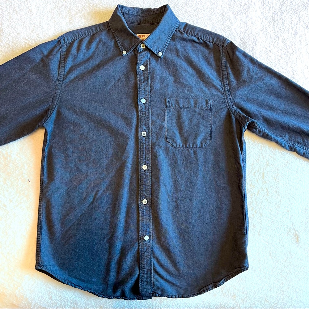 Merona (Target Brand) Men’s Cotton Blue Dress Shirt